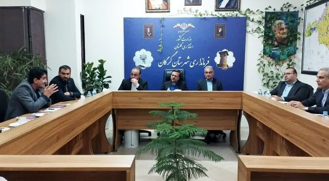 نشست هماهنگی استفاده بهینه از فضاهای آموزشی گرگان