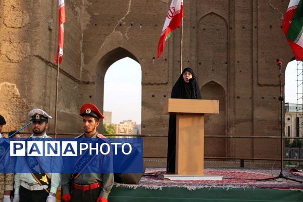 مراسم اربعین شهدای اقتدار آذربایجان شرقی 