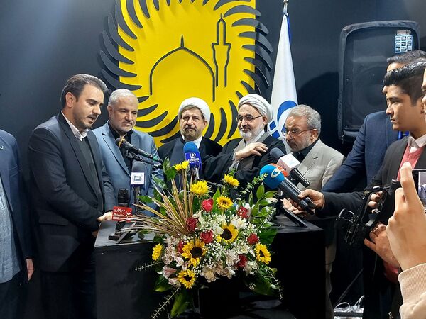 افتتاحیه غرفه رباتیک ناحیه۶ مشهد در نمایشگاه بین‌المللی مشهد 