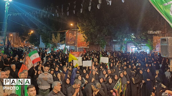 نجوای اندوه؛ مراسم شام غریبان در کوهدشت