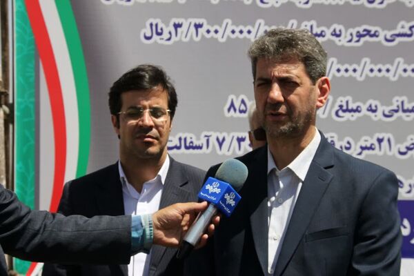 آیین بهره‌برداری از کندرو اصفهان به حبیب آباد 