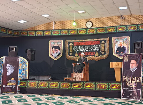 مراسم عزاداری ایام فاطمیه در حسینیه کودک قم