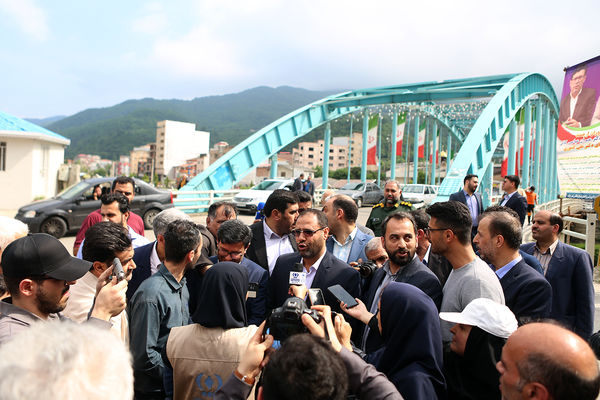 بازدید نماینده دولت و وزیر آموزش و پرورش از پروژه‌های عمرانی شهرستان سوادکوه