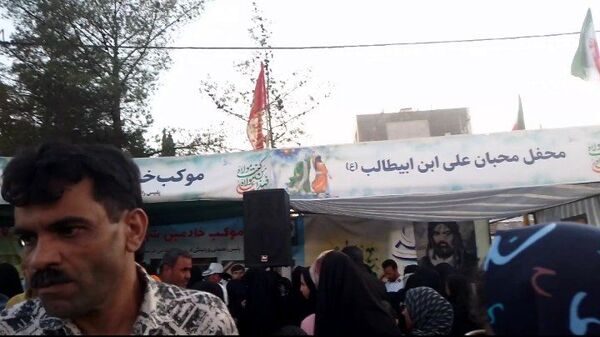 حضور پرشور دانش‌آموزان بیرجندی در اجتماع غدیر