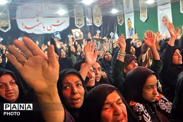 مراسم سوگواری شهادت رهبر معظم انقلاب اسلامی آیت الله امام خامنه ای (ره) در باشت