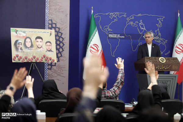 نشست خبری سخنگوی وزارت امور خارجه