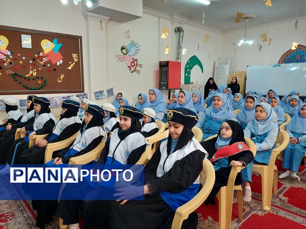 مراسم افتتاحیه سفیران سلامت در دبستان بهار دانش مشهد