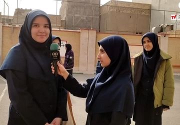 بزرگداشت هفته امور تربیتی در دبیرستان حضرت فاطمه (س) قم