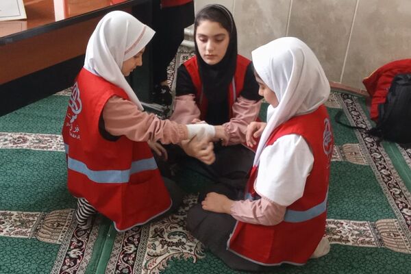 جلسه توانمندسازی و آزمون علمی مهارتی سفیران سلامت در بهارستان‌۲