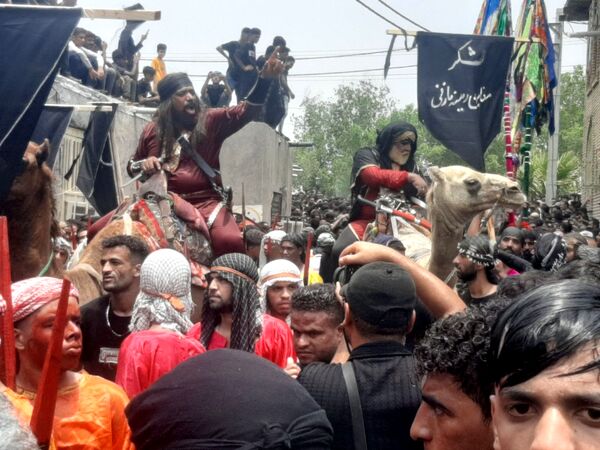 مراسم عزاداری روز عاشورا در میناب