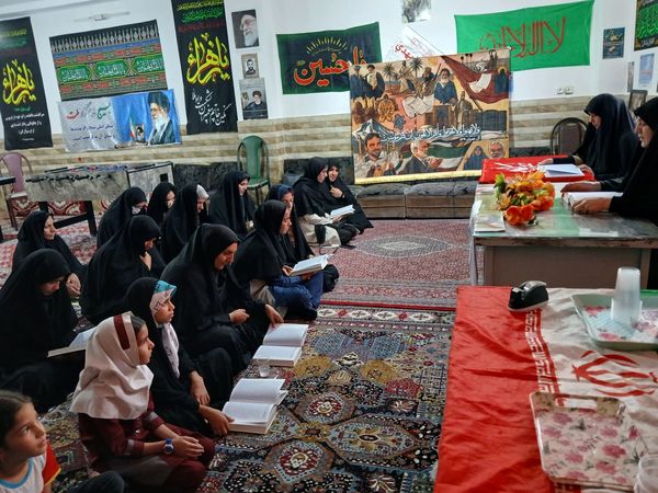 آغاز طرح «جوانه‌ها» و محفل پرده‌خوانی در مسجد امام رضا (ع) کوهدشت