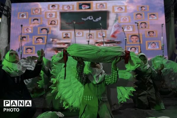  نقش‌آفرینی تربیتی مدارس ورامین در دفاع از جبهه مقاومت