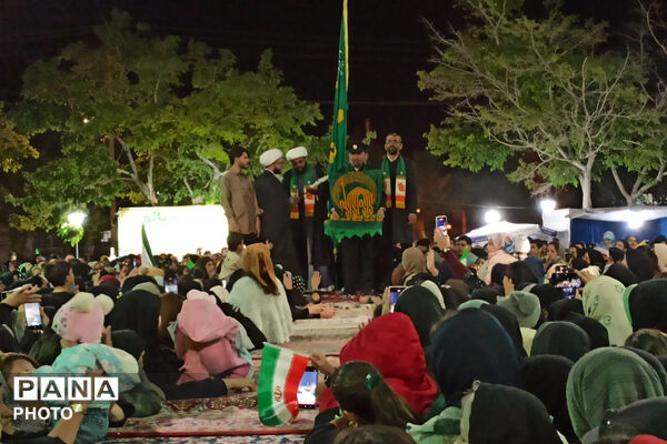 جشن مردمی ولادت امام رضا(ع) در آباده