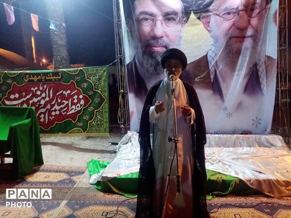 جشن عید غدیر در محله مارم باغ‌شهر فین