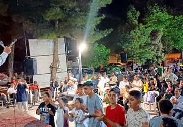 جشن میلاد نگین  در خشان وطن آقا علی بن موسی الرضا درزرقان 