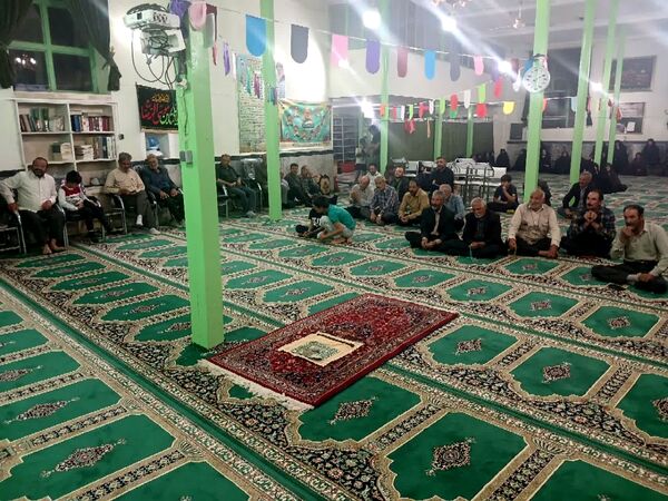 حضور امام جمعه تربت حیدریه در جشن اهالی سربالا