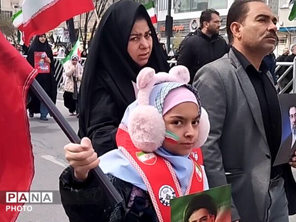 راهپیمایی روز قدس خط مقدم ایرانیان 