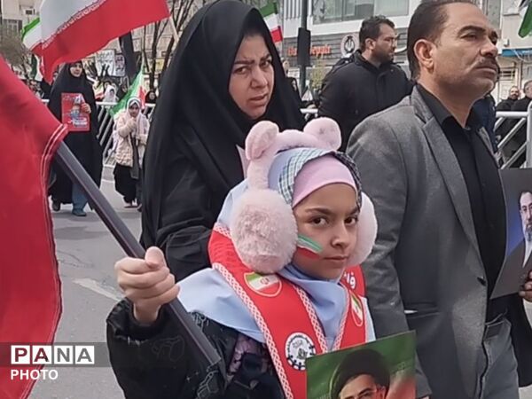 حضور پرشور مردم شهر نَسَر در راهپیمایی روز قدس و بیعت با رهبر فرزانه انقلاب