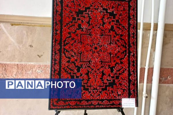 نمایشگاه ایرانمون هنرستان پروین اعتصامی  پردیس به مناسبت دهه فجر 