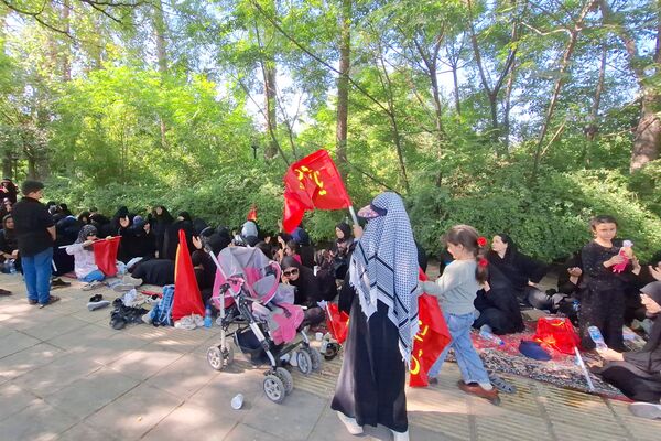 مراسم راهپیمایی جاماندگان اربعین حسینی در شیراز