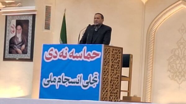 حضور پرشور مردم گرگان در 9 دی