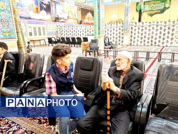 حضور گسترده مردم کاشمر در پای صندوق‌های رأی