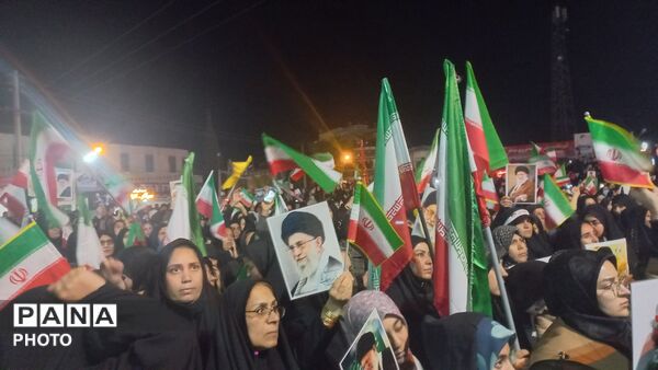 فیروزآباد در سوگ شهادت امام خامنه‌ای 