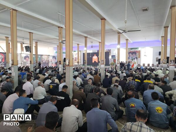 مراسم گرامیداشت رهبر شهید انقلاب در شهرستان دهگلان