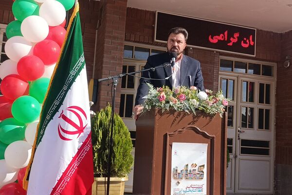 زنگ کتابخوانی و همایش کتاب و کتابخوانی در دبیرستان ابوریحان بیرونی نیشابور