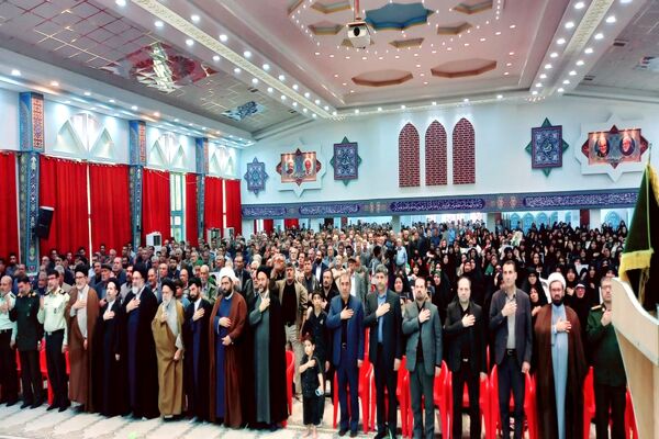مراسم سی و پنجمین سالگرد ارتحال امام ( ره) در حسینیه ثارالله یاسوج