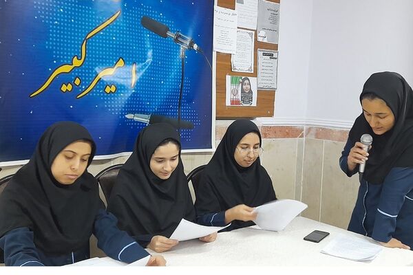 تجلی شور انتخاباتی در مدرسه امیرکبیر