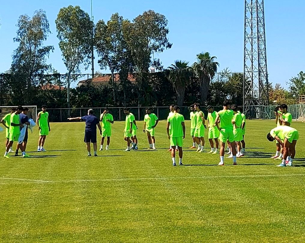 برگزاری تمرین نخست تیم فوتبال امید ایران