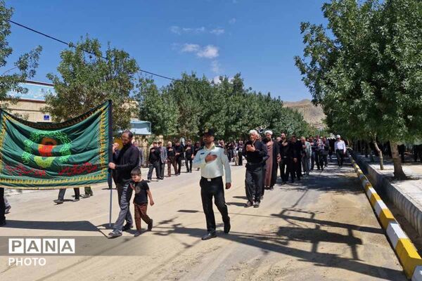 شهر راز غرق در سوگ اربعین؛ آیین باشکوه عزاداری حسینی با حضور گسترده مردم