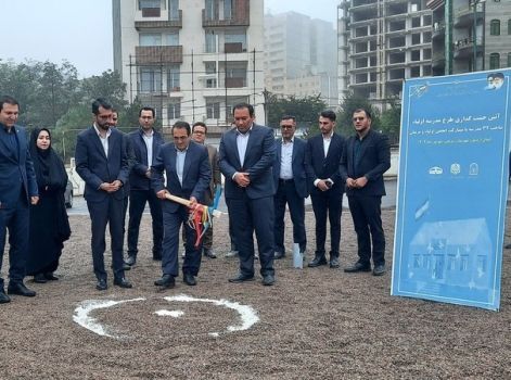 آیین کلنگ‌زنی مدرسه «اولیا» دراستان اردبیل