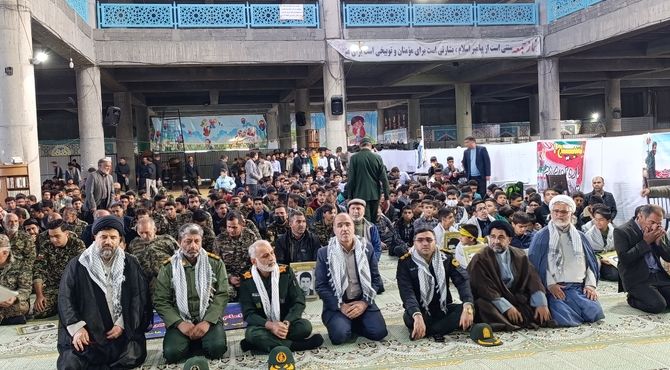 حماسه حضور و اقتدار بسیج در شهرستان بروجن 