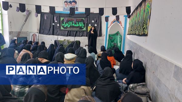 گرامیداشت ایام فاطمیه در مدرسه فاطمه الزهرا(س)