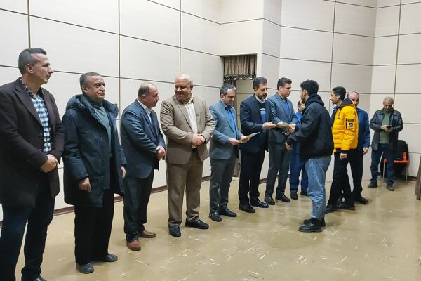 مراسم اختتامیه یادواره شهدا با حضور مدارس شاهد ناحیه یک سنندج