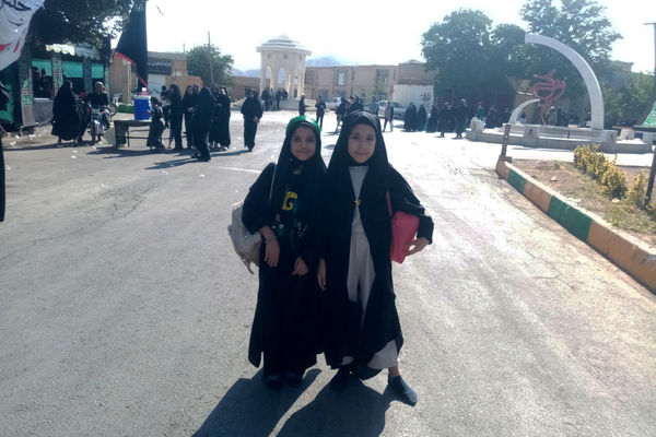 پیاده‌روی اربعین حسینی در شهرستان آباده 