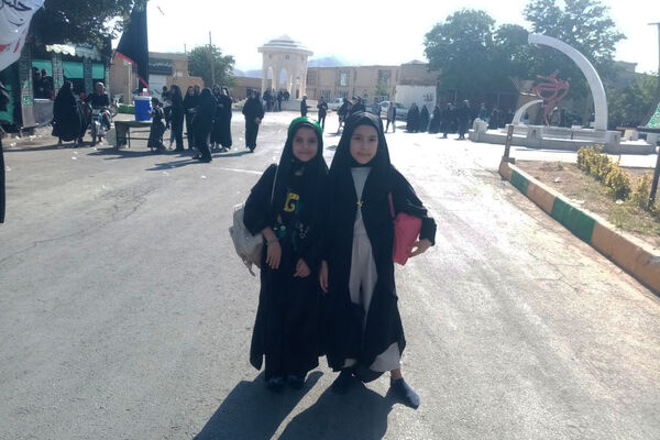 پیاده‌روی اربعین حسینی در شهرستان آباده 