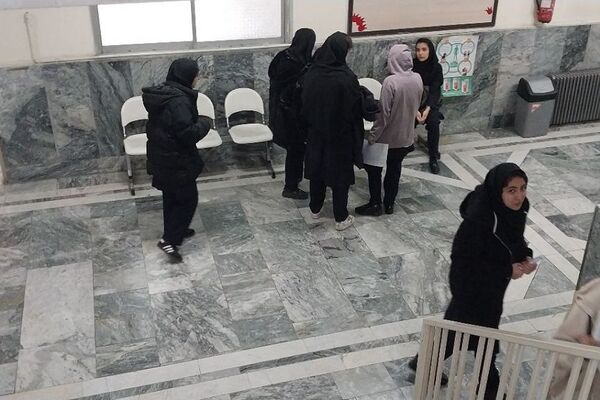 امتحانات نوبت اول در مدرسه حضرت زینب(س) ناحیه یک شهرری