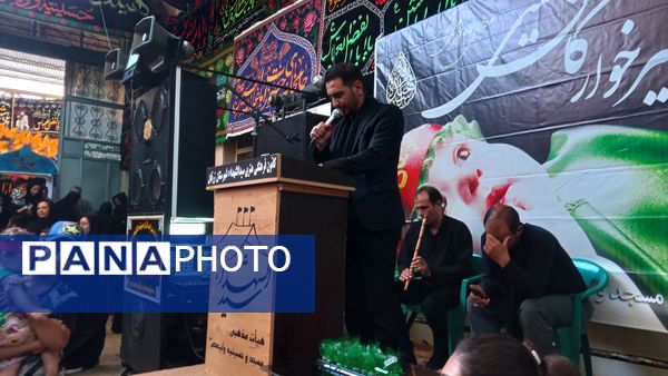 مراسم شیرخوارگان حسینی در حسینیه ولیعصر زرقان 