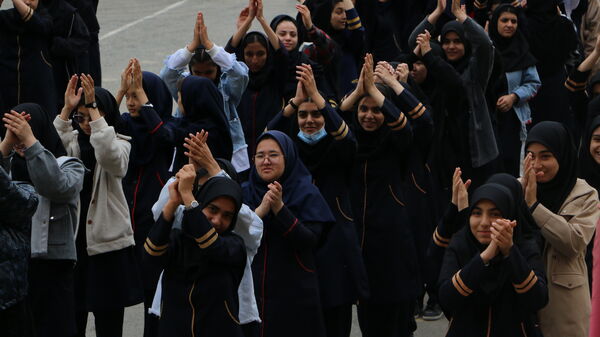 برگزاری مراسم صبحگاهی مدارس شهرستان ملارد