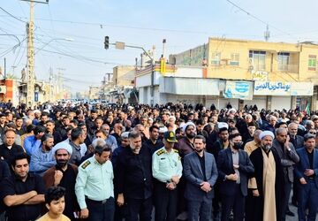 تجمع مردم شهید پرور جنوب کرمان