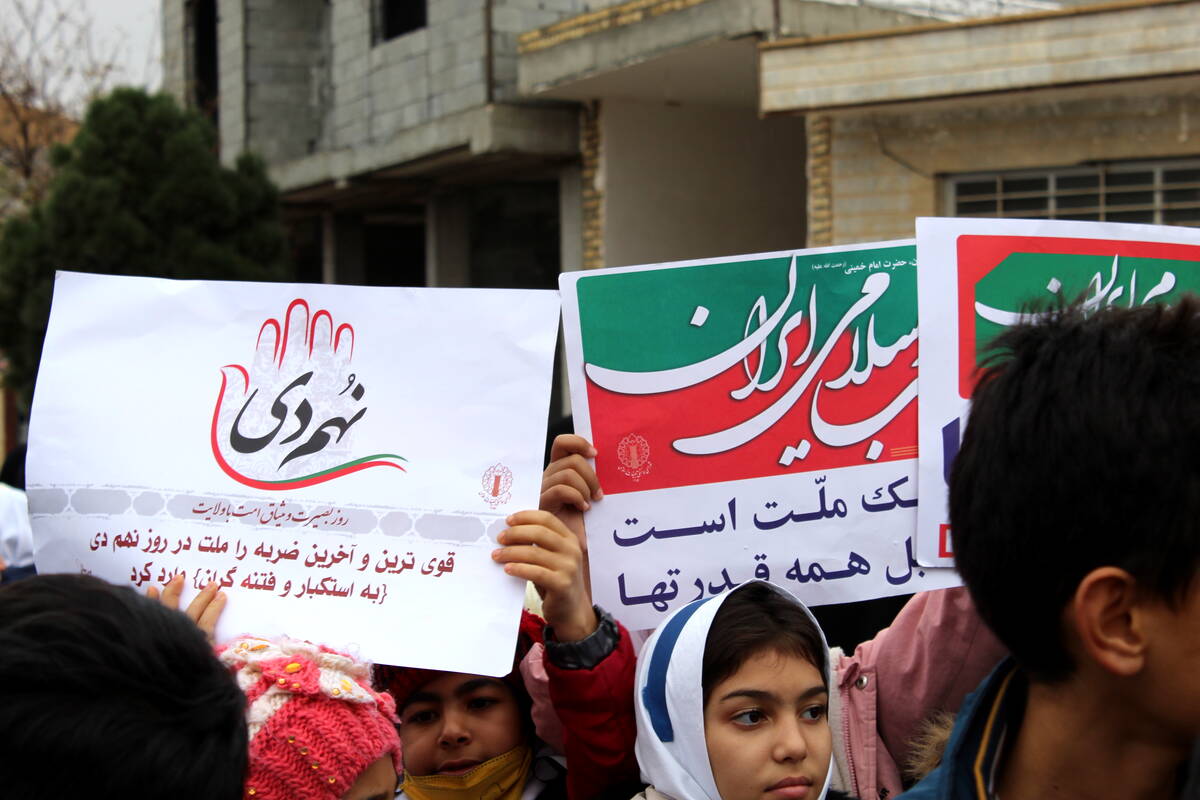 گرامیداشت حماسه ۹ دی در  شهر درق 