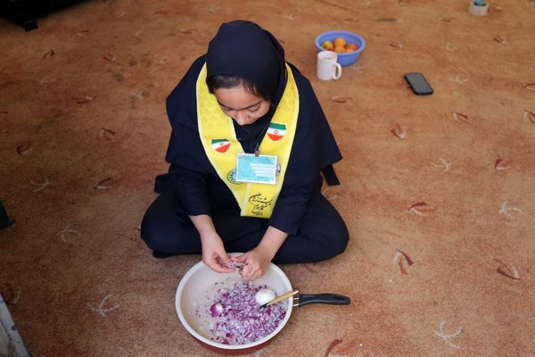 پیش اردوی ملی پیشتازان دختر سازمان دانش‌آموزی آذربایجان شرقی