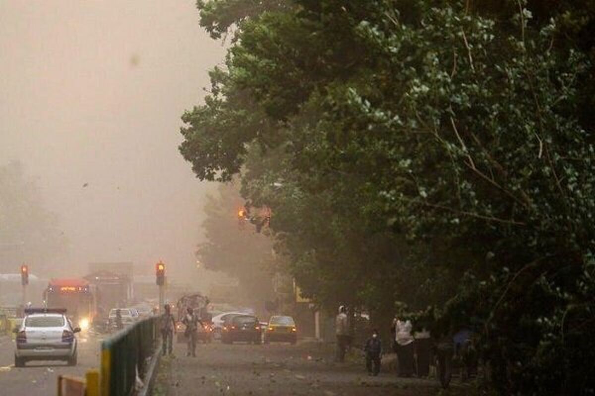 هشدار وزش باد شدید در تهران به مدت چهار روز