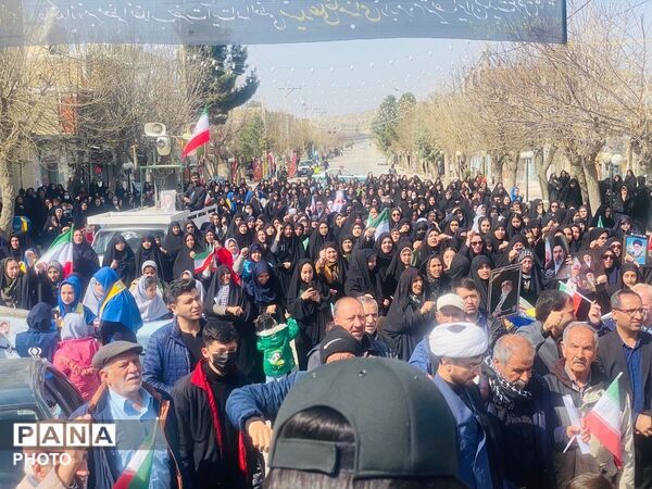 حضور پرشور مردم شهرستان راز و جرگلان در راهپیمایی روز قدس