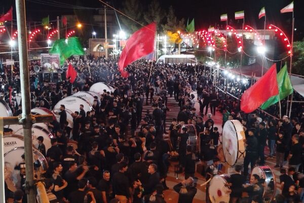 شور حسینی در رزق‌آباد