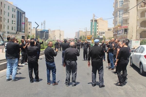 مراسم عزاداری روز عاشورا در شهرستان فردیس