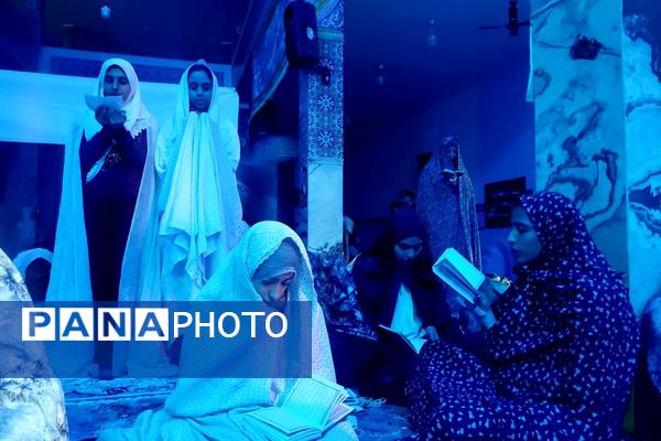 آیین معنوی اعتکاف در مسجد جامع بومهن